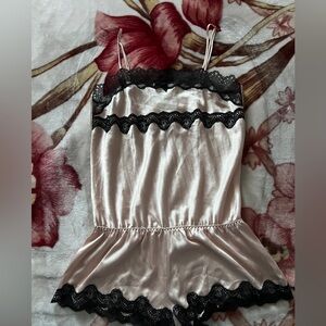 Y2K Victoria's Secret Pink Romper